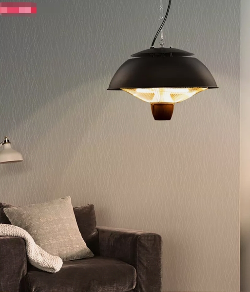 Recessed infrared ceiling heater