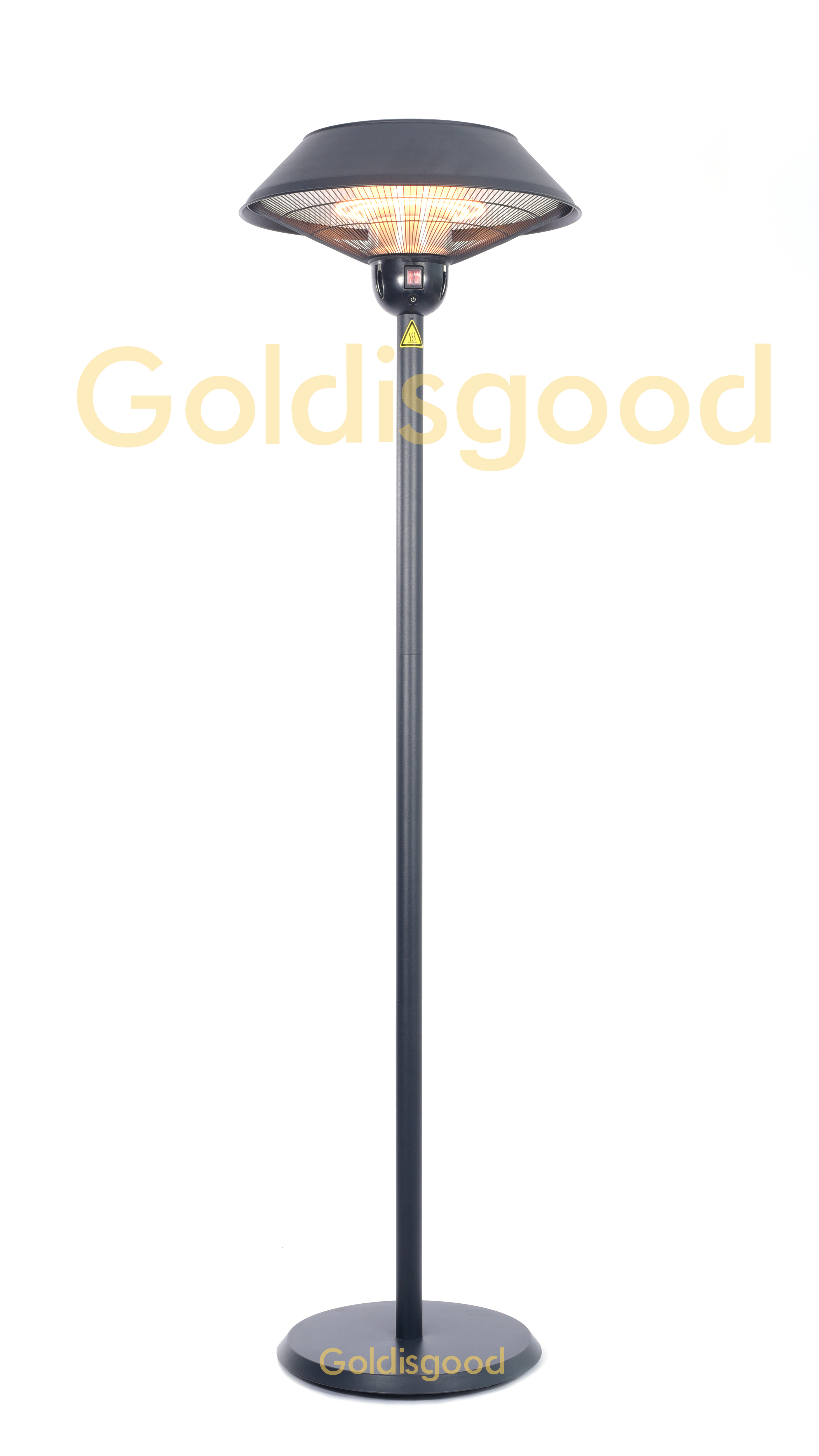 Waterproof table heater IP55