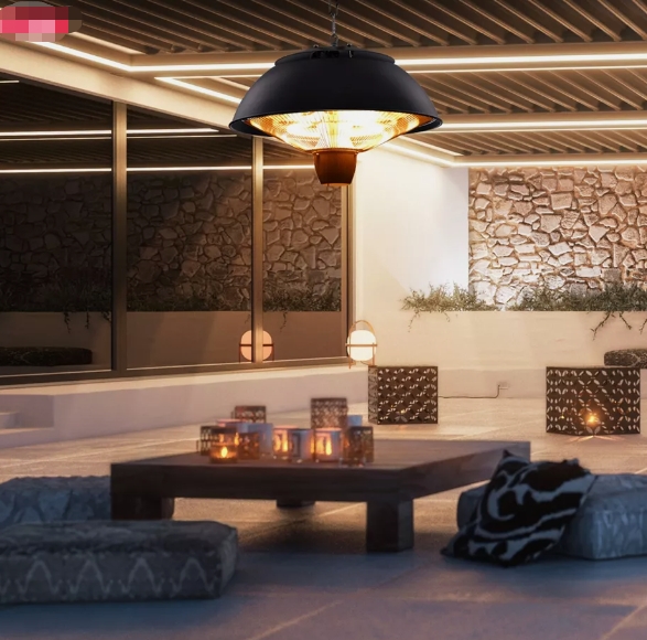 Factory ceiling radiant heater