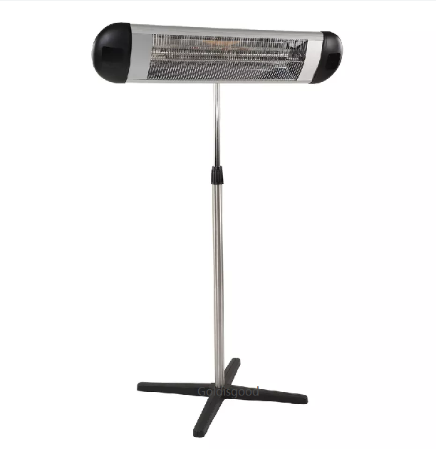 Mantle fireplace heater